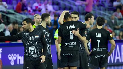 منتخب مصر لكرة اليد يتأخر أمام فرنسا في الشوط الأول ببطولة العالم