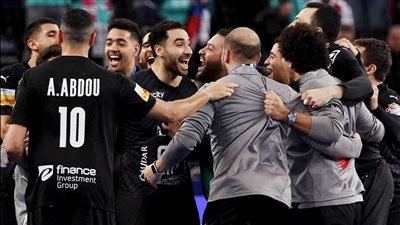 منتخب مصر لكرة اليد يفوز على كاب فيردي ويتأهل إلى ربع نهائى بطولة العالم