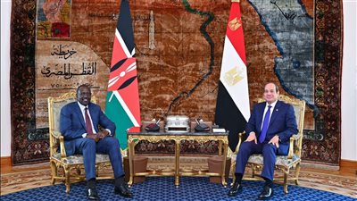 بقصر الاتحادية.. قمة مصرية كينية لزيادة التبادل التجاري وتعزيز التعاون الاقتصادي