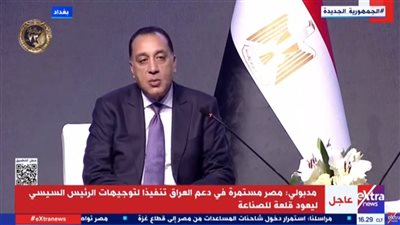 تنفيذًا لتوجيهات الرئيس السيسي.. مدبولي: مصر مستمرة في دعم العراق ليعود قلعة للصناعة