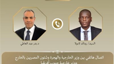 تنسيق مصري جنوب إفريقي بشأن غزة وشرق الكونجو 