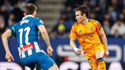 أهداف مباراة ريال مدريد وإسبانيول في الدوري الإسباني.. هزيمة مفاجئة للملكي (فيديو)