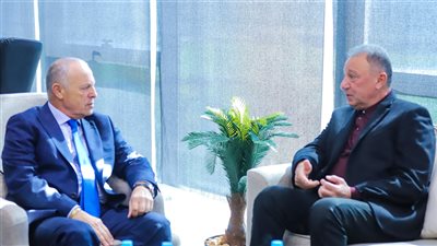 جلسة بين هاني أبو ريدة ومحمود الخطيب لمناقشة أهم ملفات الكرة المصرية