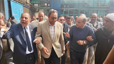 النائب هشام الشعيني يشهد بدء موسم عصير القصب بمصنع سكر نجع حمادي