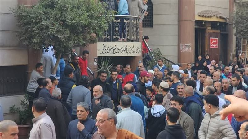 عزاء شقيق مصطفى شعبان