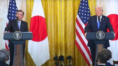 ترامب وإيشيبا يدعوان لنزع السلاح النووي من كوريا الشمالية