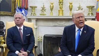 ملككم رجل عظيم .. ترامب يوجه رسالة للشعب الأردني | تفاصيل