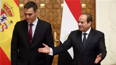 السيسي وسانشيز يوقعان اتفاقًا لرفع العلاقات بين مصر وإسبانيا إلى شراكة استراتيجية