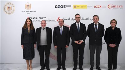 الرئيس السيسي يدعو الشركات الإسبانية لزيادة حجم استثماراتها في مصر 