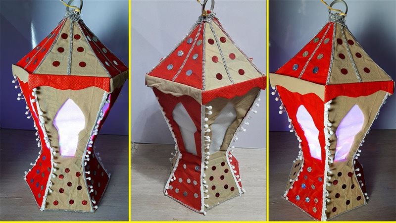 طريقة عمل فانوس رمضان