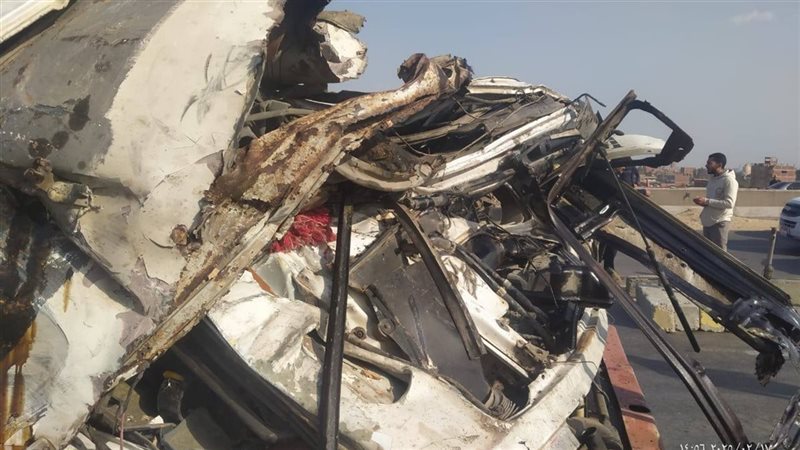 حادث الشيخ زايد اليوم