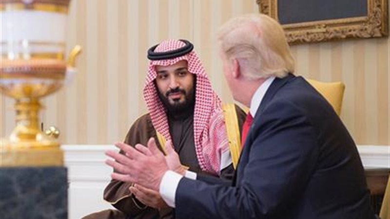 ترامب ومحمد بن سلمان