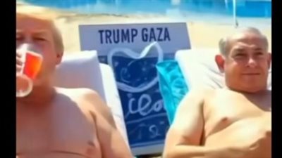 ترامب غزة.. الرئيس الأمريكي ينشر فيديو ترويجي لتهجير الفلسطينيين| فيديو