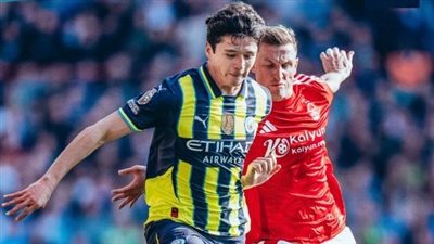 شاهد أهداف مباراة مانشستر سيتي ونوتينجهام .. هزيمة مفاجئة لرفاق مرموش (فيديو)