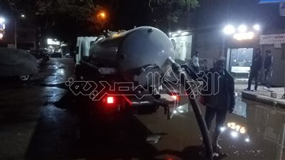 مفيش نقطة مايه في الشوارع.. رئاسة حي العجوزة تنجح في 