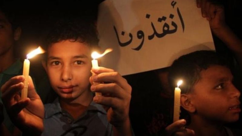 انقطاع الكهرباء عن