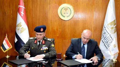 جهاز الرياضة للقوات المسلحة يوقع بروتوكول تعاون مع وزارة الشباب لدعم اللاعبين