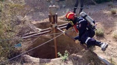 حادث بني مزار اليوم.. مصرع 3 عمال داخل بئر عمقه 17 متر 