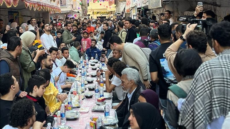 مائدة افطار المطرية