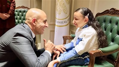 الطفلة رضوى: والدتي هي السند ونفسي أقابل الرئيس السيسي (خاص)