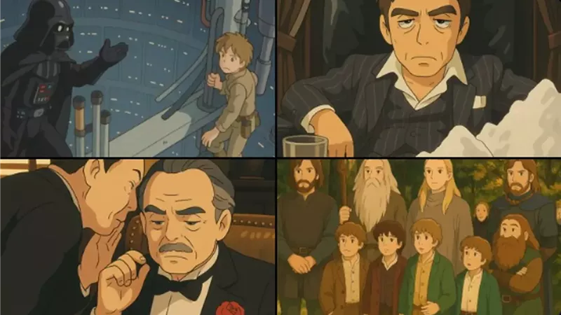 studio ghibli تحويل