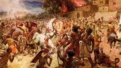 أحدث دراسة أثرية| اكتشاف مكان معركة 