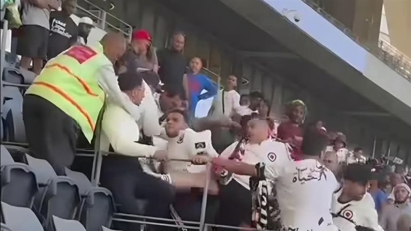 خناقة جماهير الزمالك