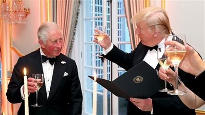 ترامب يتلقى دعوة من الملك تشارلز لزيارة بريطانيا.. متي موعد الزيارة؟