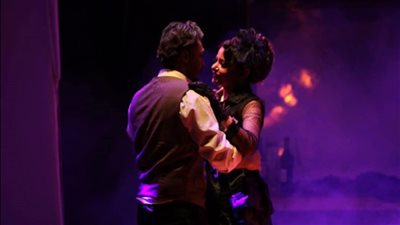 عرض مسرحية ليلة الوداع لتشيخوف على مسرح نهاد صليحة بأكاديمية الفنون