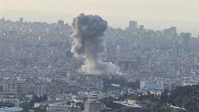 قصف إسرائيلي عنيف على ضاحية بيروت الجنوبية.. والرئيس اللبناني يدين الهجوم