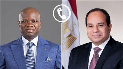 الرئيس السيسي يهنئ نظيره الجابوني بفوزه في الانتخابات الرئاسية