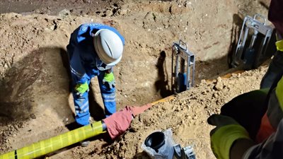 عودة دفع الغاز لخط غاز مدخل مدينة 6 أكتوبر بعد إصلاحه في أقل من 24 ساعة