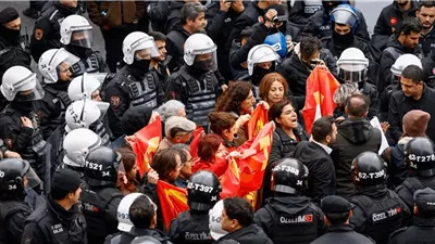 50 ألف شرطي تركي في اسطنبول لمواجهة العمال 