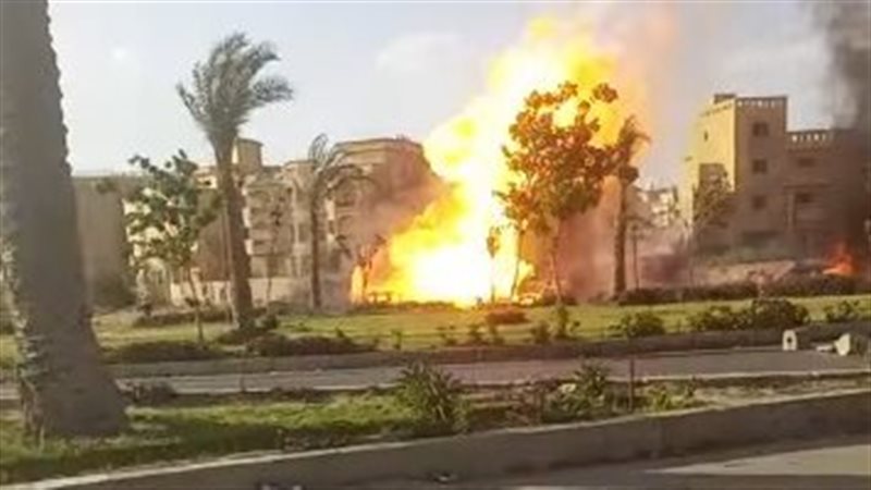 سبب انفجار خط غاز