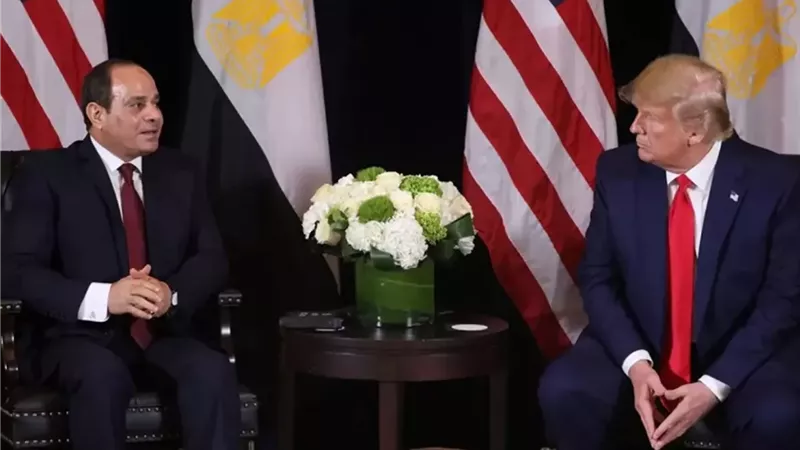 الرئيس السيسي وترامب