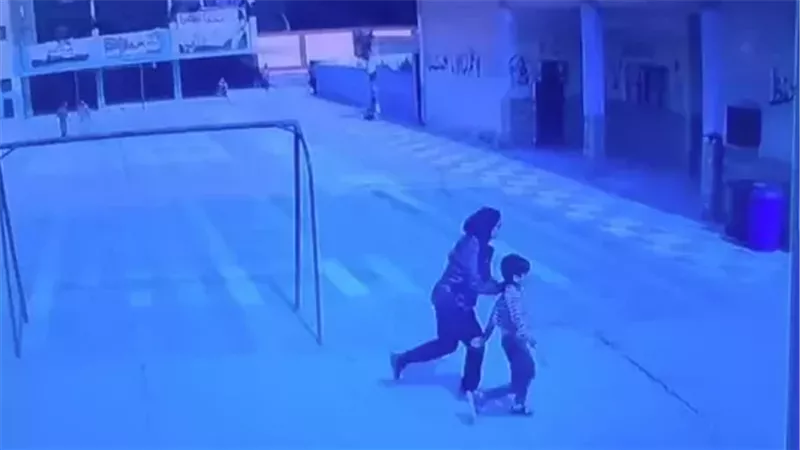 فيديو التعدي على