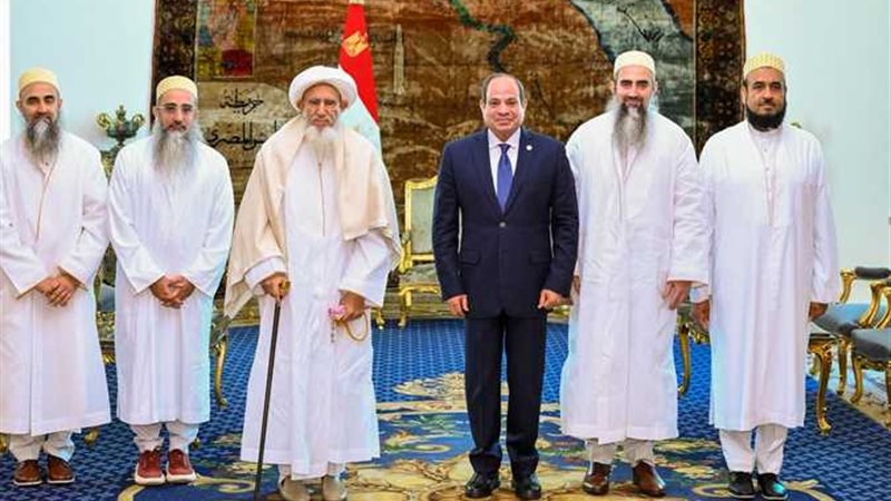 الرئيس السيسي يستقبل
