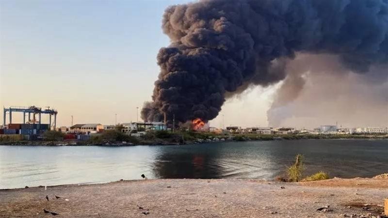 مسيرة تستهدف قاعدة