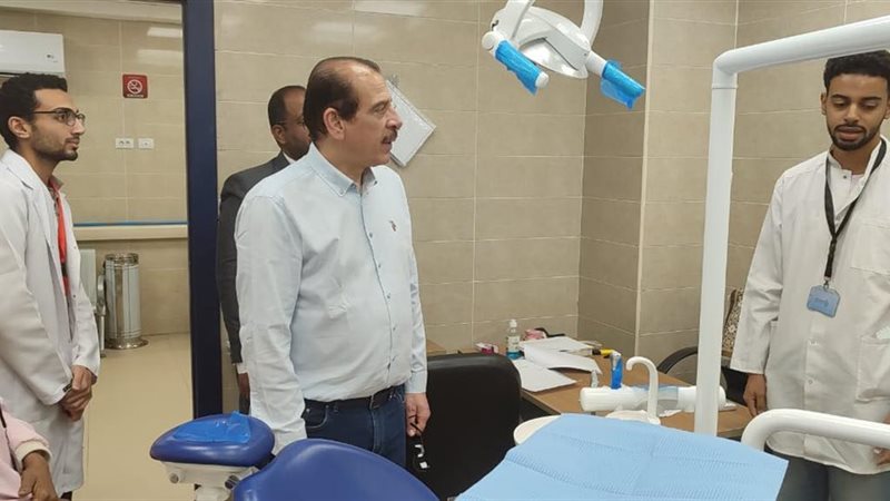 نائب وزير الصحة يتفقد