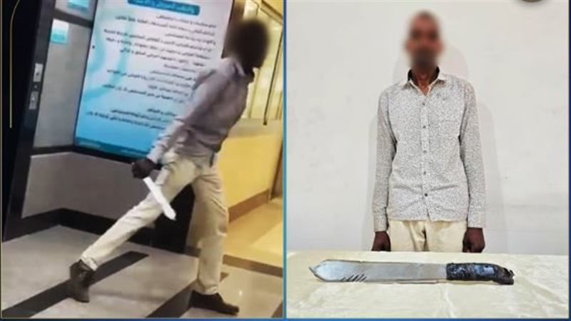 فيديو اقتحام شخص