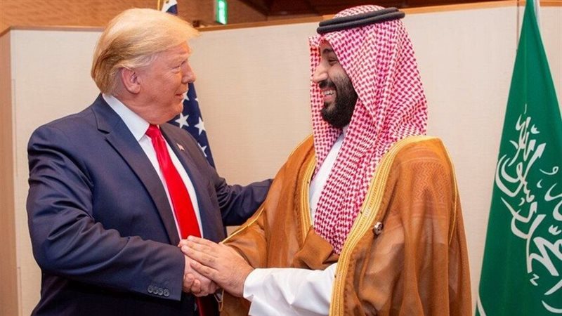 ترامب وبن سلمان