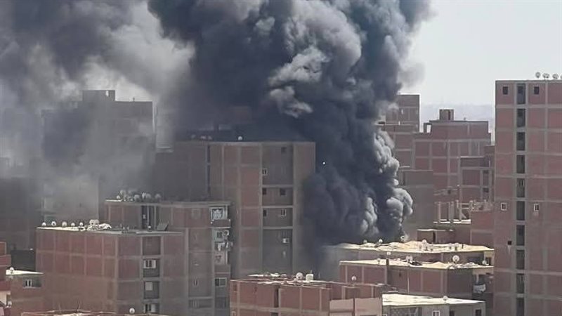 حريق مصنع السلام