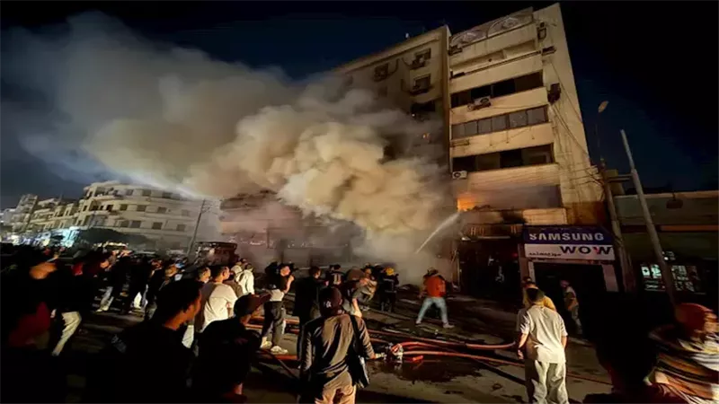 حريق فندق،أرشيفية