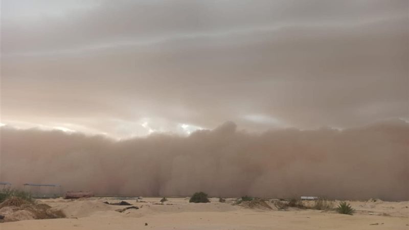 موعد وصول العاصفة