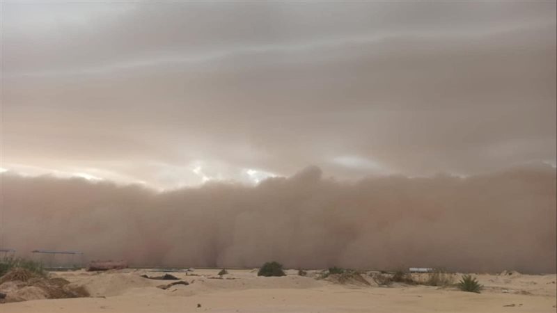 موعد وصول العاصفة