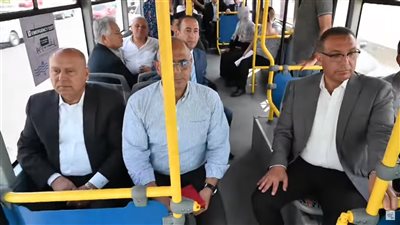 وزير النقل يتفقد محطات الأتوبيس الترددي على الطريق الدائري قبل الانطلاق 