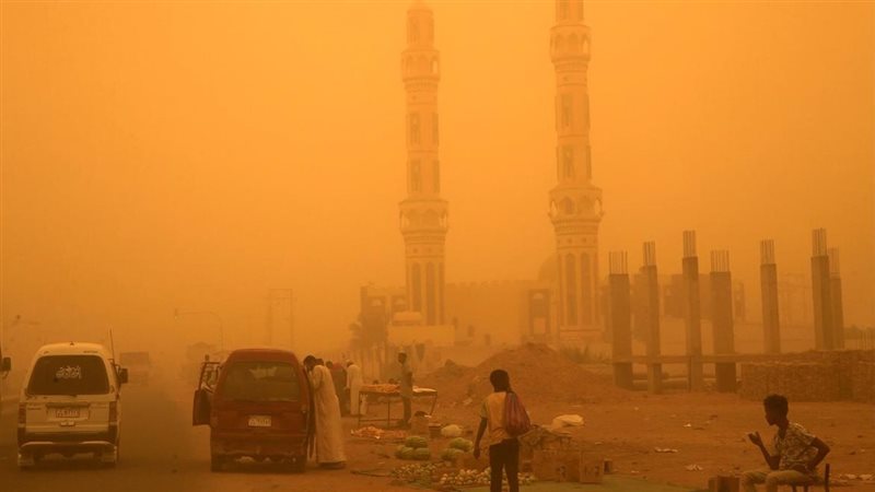 العاصفة الترابية