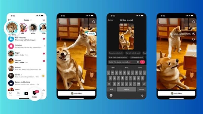 TikTok تطلق “AI Alive” لتحويل