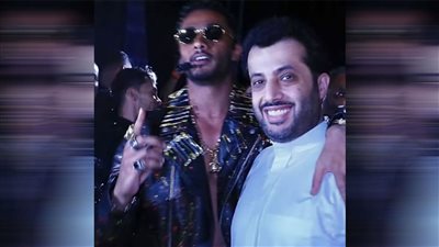 مشاهد حصرية، تركي آل الشيخ ينشر كواليس فيلم أسد لمحمد رمضان