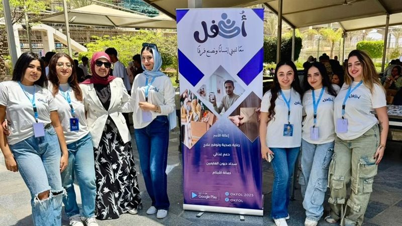 طالبات إعلام الأهرام